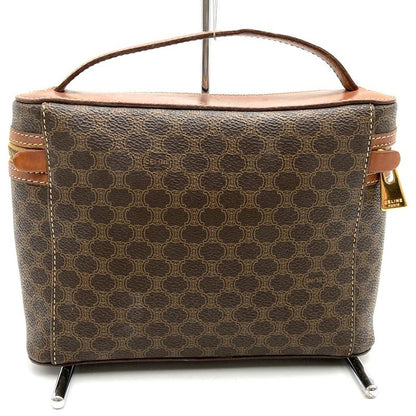 Celine Mc97/2 Macadam Vanity Bag Handbag Pouch PVC Ladies