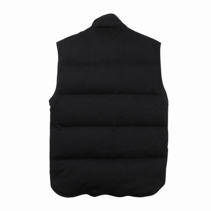 Hermes Cashmere Down Vest Cashmere/nylon Black Size 46 Black 0429hermes Men's