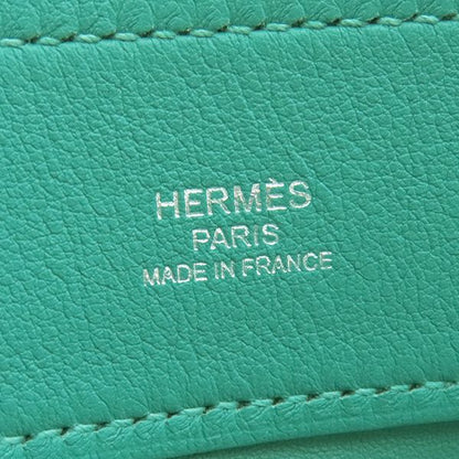 Hermes Shoulder Bag Sac Aline Mini Swift Vert Veron Silver Hardware Green