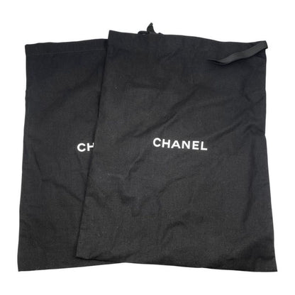 Chanel Sneakers Velcro High Cut G45110 36 Size Matelasse Coco Mark Logo Black