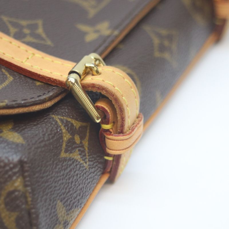 Louis Vuitton 05 M51159 Monogram Pochette Marel Shoulder Bag Handbag Pochette