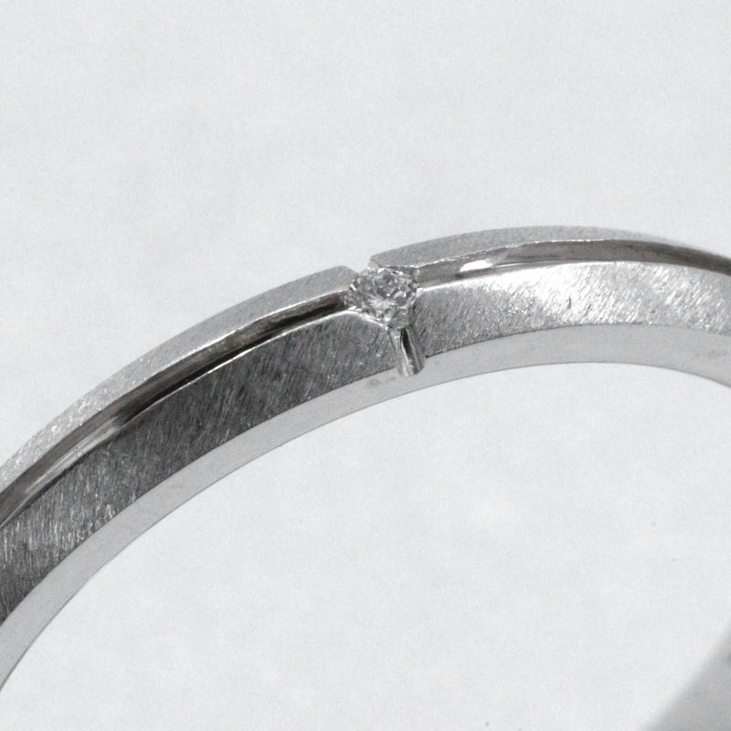 Tiffany & Co Streamerica 5P Diamond 18kwhite Gold × Diamonds 12.5 Ladies 3.0g