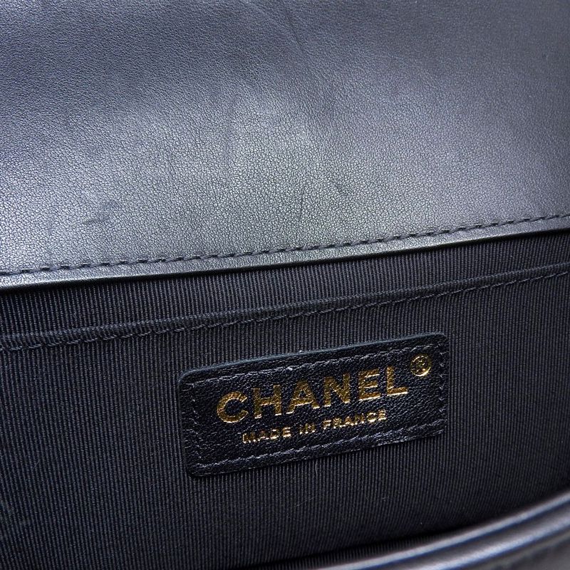 Chanel V-Stitch Mini Boy Shoulder Bag