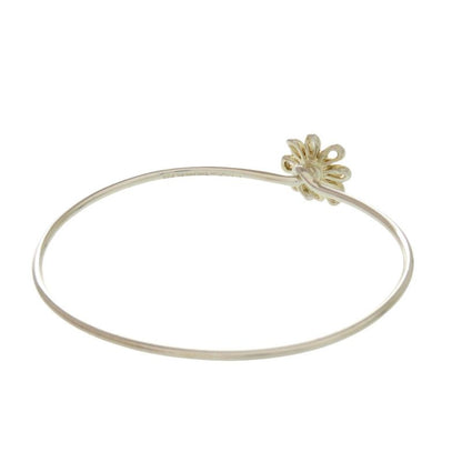 Tiffany & Co Daisy Flower Silver 925 Bangle Accessories 0229 Tiffany & Co