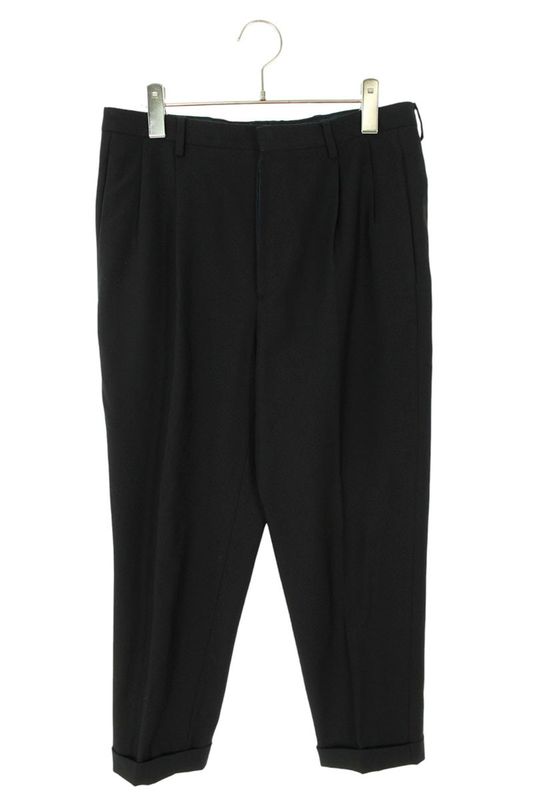Saint Laurent Paris 348786 Y639f 2-tuck Slack Long Pants Men 44