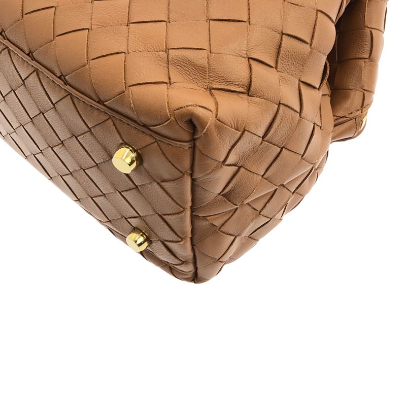 Bottega Veneta - Medium Baulette Bow Ring Bag - Brown - Women's