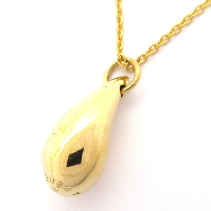 Tiffany & Co Necklace Teardrop 18K Yellow Gold