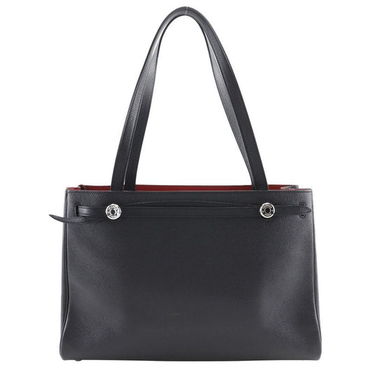 Hermes Cabas Na Vaux Epson Black □H Ladies Tote Bag