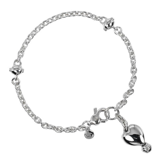Tiffany & Co Heart Vintage 925 Silver Ladies 11.9g Bracelet