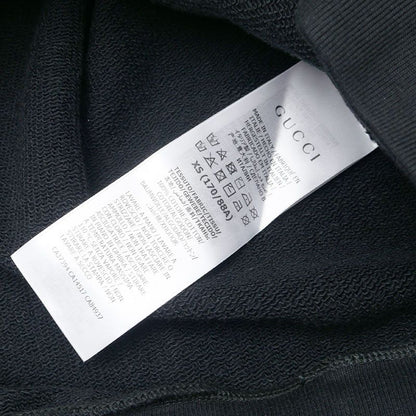 Gucci FAKE NOT Cotton Sweatshirt 635847 XS Black