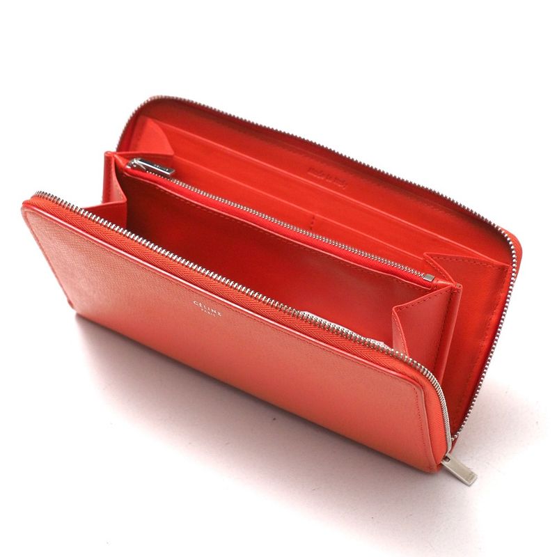 Celine Long Wallet Phoebe Period Long Wallet Round Zip Made In Italy 20250623