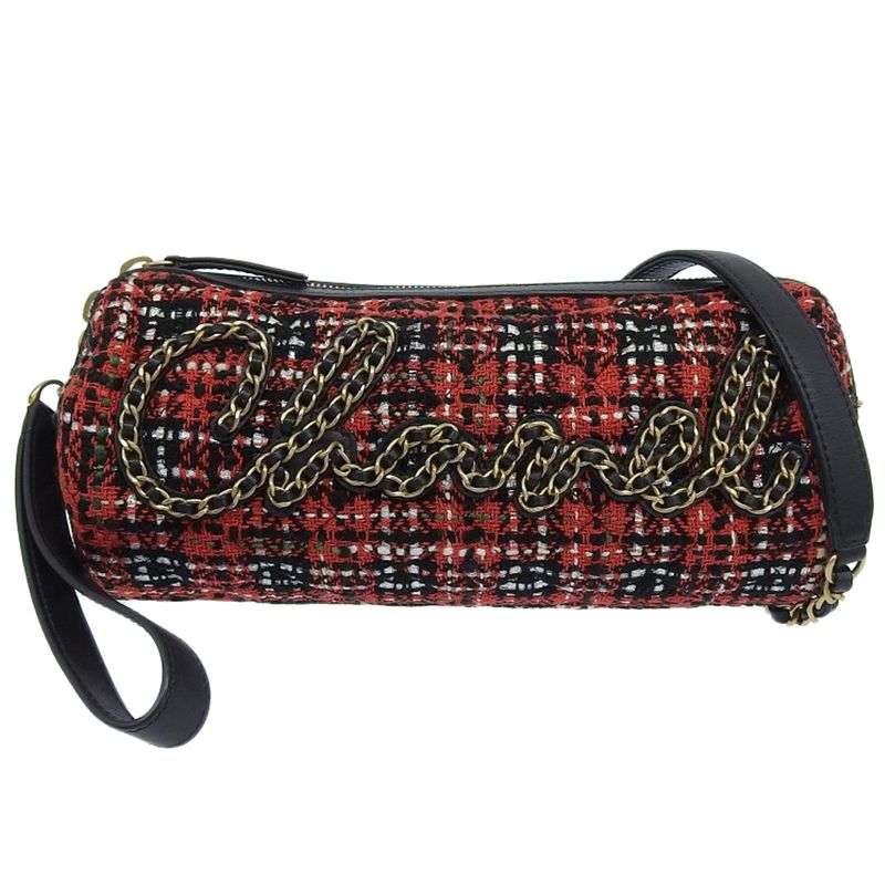 Chanel Tweed Crossbody Shoulder Bag Shoulder Bag