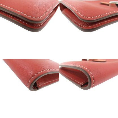 Hermes Dogon Swift Cles Vet □Q Engraved Coin Case Wallet 1175 Hermes