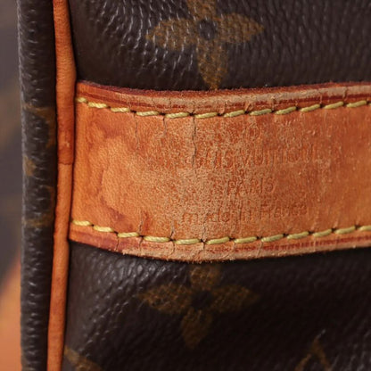 Louis Vuitton Monogram Keepall 55 M41424 Leather Boston Bag Business Travel