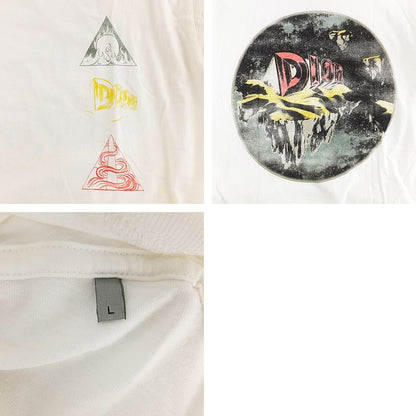 Dior T-shirt Asterodior Print Short Sleeve T-shirt White Size L