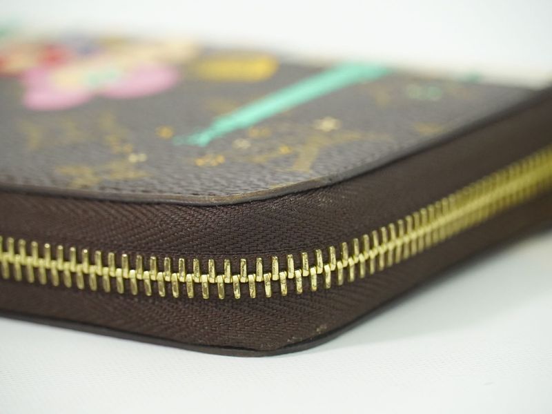 Authentic Louis Vuitton LV Zippy Wallet Vivienne Monogram Round Zipper Long