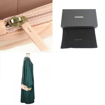 Chanel Shoulder Bag Chanel 19 Ap3067 Lambskin Pink Phone Case Chain Clutch