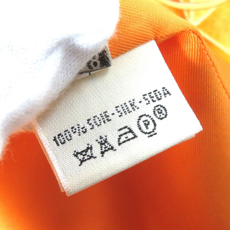 Hermes Vintage Margiela Period Les Capucines Gold Lotus Flower