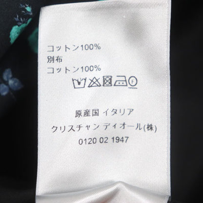  DIOR Homme 293c517a5679 100% Cotton Floral Print Flap Short Sleeve Short