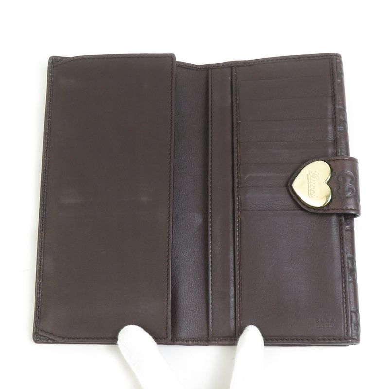 Gucci Bifold Long Wallet Guccissima 203550