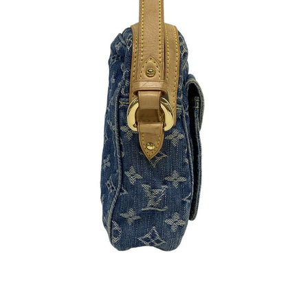 Louis Vuitton Shoulder Bag Monogram Denim Camera Bag M95348 Blue