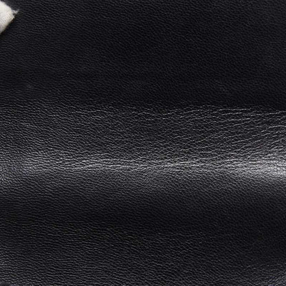 Chanel Mini Matelasse Pearl Chain Shoulder Lambskin Black With Gold Hardware