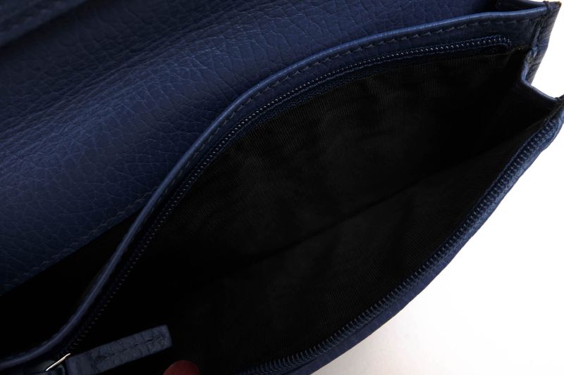 Gucci Long Wallet Men Leather Genuine Black 610467 Cao2n 1040 Interlocking G