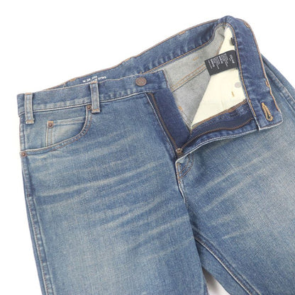 Celine N112 640E 07WS Washed Skinny Pants Denim Pants Indigo Blue 29 Made In