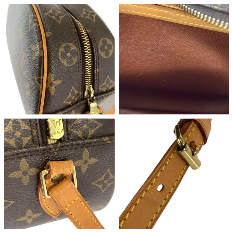 Louis Vuitton Monogram Blois Brown Gold Hardware PVC M51221 Shoulder Bag