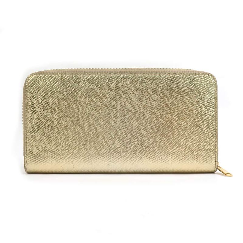 Celine Round Zipper Long Wallet