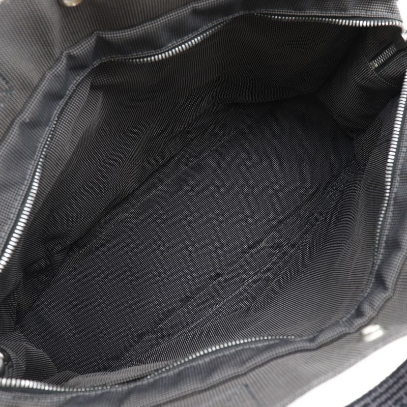 Hermes Yale Line MM Nylon Canvas Gray Unisex Tote Bag