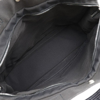 Hermes Yale Line MM Nylon Canvas Gray Unisex Tote Bag