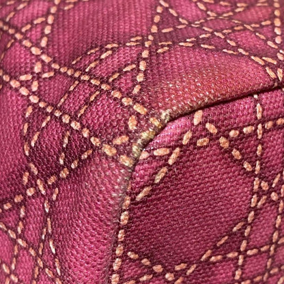 Dior/christian Dior Tote Bag Sherry Pink Leather