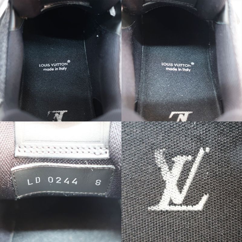 Louis Vuitton LV Trainers - Sneakers - 1ad6dz Noir Black Gray -