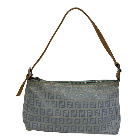 Fendi 8br444 Accessory Pouch Shoulder Bag One Shoulder Zucchino Handbag Bag