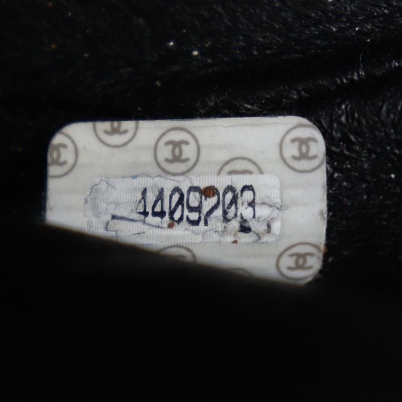 Chanel Chain Shoulder Matelasse 30 Velour Black Shoulder Bag