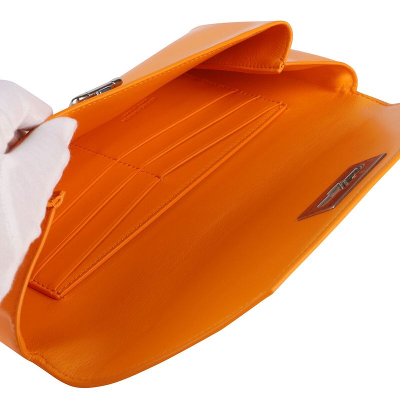 Bottega Veneta Clutch Bag Small Clutch BAG Orange