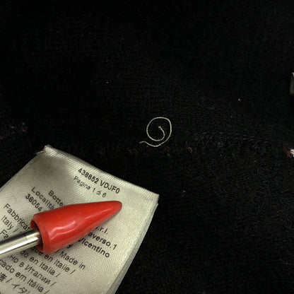 Bottega Veneta - Jacquard Knit Flared Easy Pants - Bordeaux Black - Women's