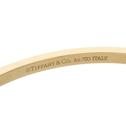Tiffany & Co T One Narrow Hinge 18K Yellow Goldbangle Men's