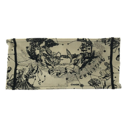 Christian DIOR - Dior Zodiac Book Tote Bag Medium Canvas - White - Women