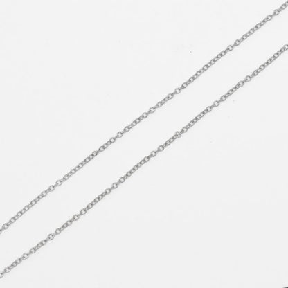 Tiffany & Co Metro Cross 18kwhite Gold Ladies 5.5g Necklace