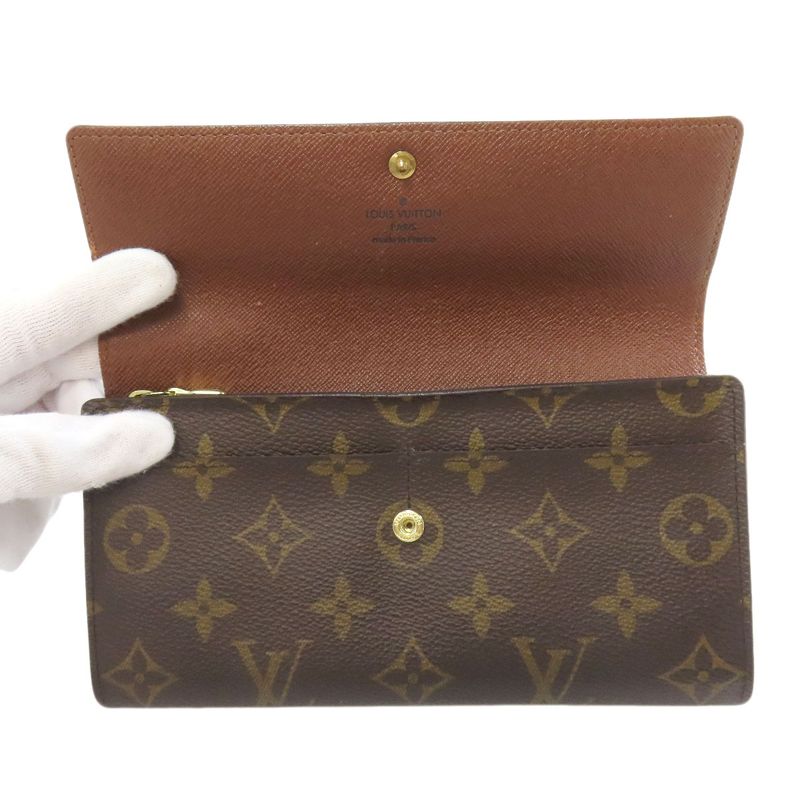 Louis Vuitton M61734 Portefeuille Sarah Old Long Wallet With Coin Purse