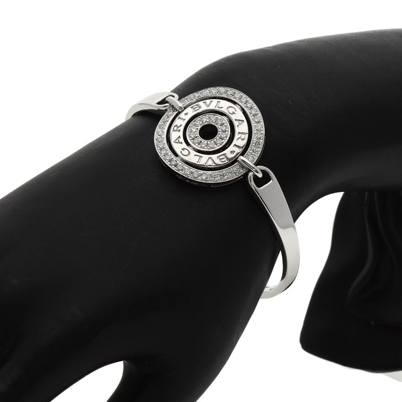 Bvlgari Bulgari Astorale Diamond Bracelet 18K White Gold Ladies