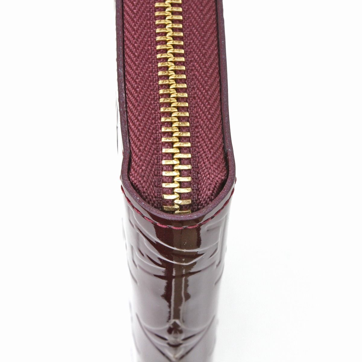 Louis Vuitton Long Wallet Vernis Zippy Wallet M93575 Violet