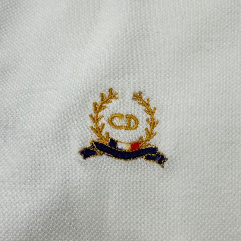 Christian Dior Monsieur One-Point Logo Polo Shirt One-Point Logo Polo Shirt XL