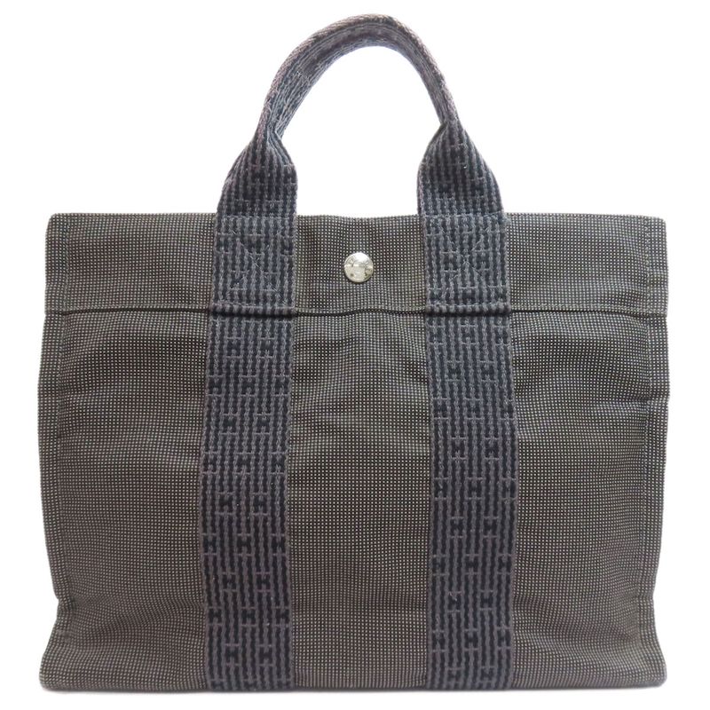 Hermes Her Line Tote PM Handbag Canvas Ladies