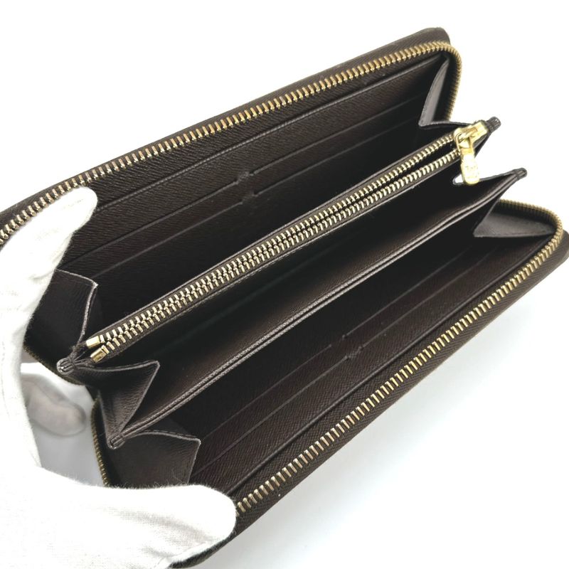 Louis Vuitton N60015 Damier Round Zipper Zippy Wallet Long Wallet Louis Vuitton