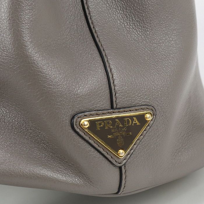 Prada 2WAY 1ba579 2EBJ F0572 Tote Bag Grained Calf Womens