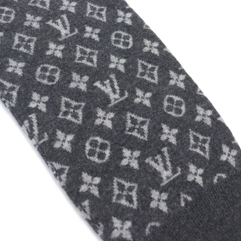 Louis Vuitton 23SS 1aatly Monogram Mixed Cashmere Cardigan Wool Jacquard V-neck