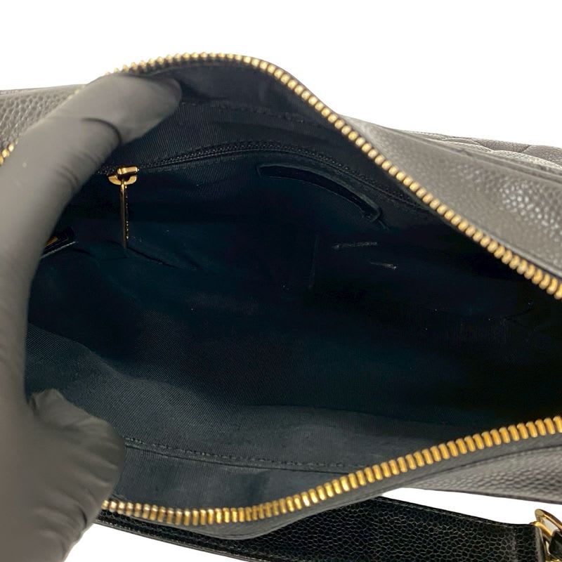 Chanel Chanel Quilted Caviar Leather Semi-one Shoulder Bag Handbag